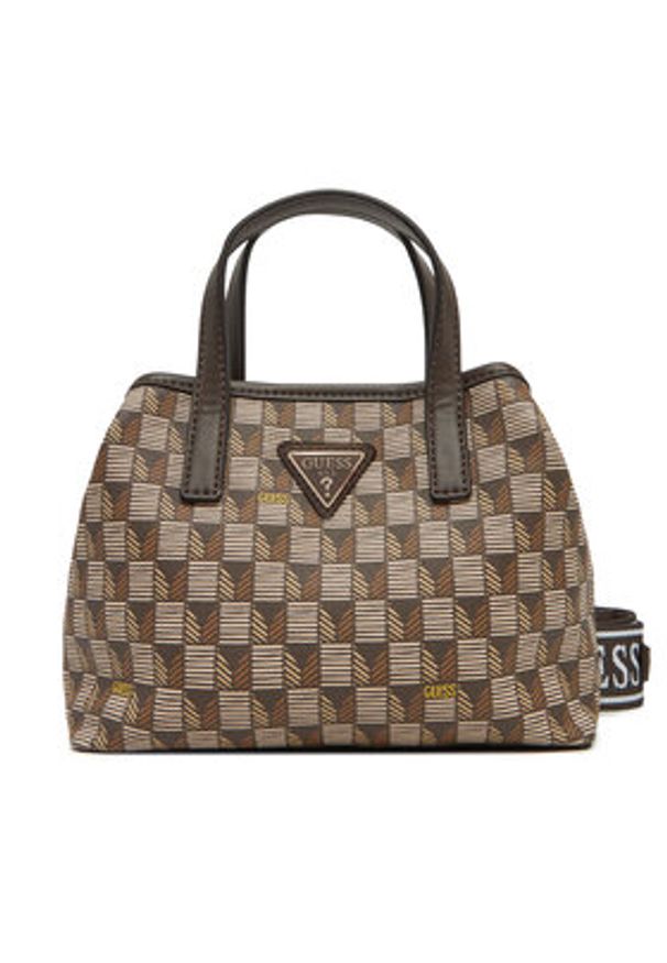Guess Torebka HWJT93 44750 Brązowy. Kolor: brązowy. Materiał: skórzane