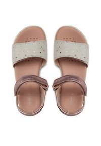 Geox Sandały J Sandal Haiti Girl J028ZA 007NF C8283 S Różowy. Kolor: różowy #4