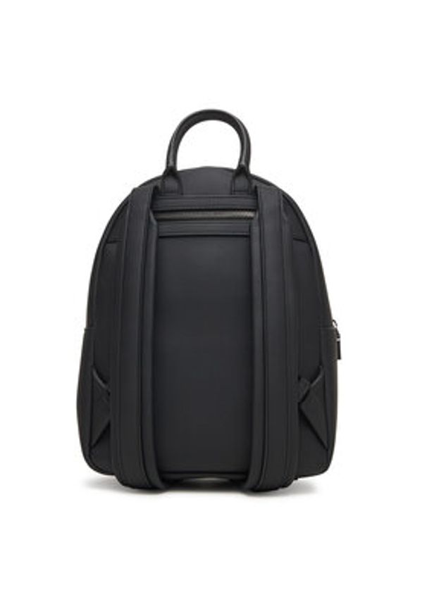 Love Moschino - LOVE MOSCHINO Plecak JC4193PP0NKD000B Czarny. Kolor: czarny. Materiał: skóra