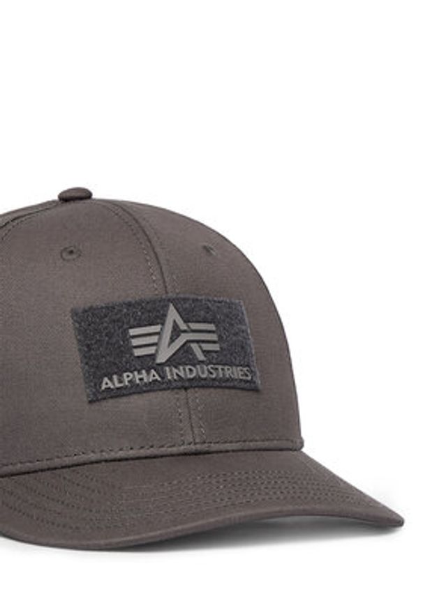 Alpha Industries Czapka z daszkiem Velcro 168903 Szary. Kolor: szary. Materiał: bawełna