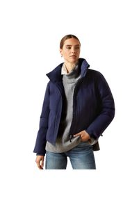 Damska kurtka z zamkiem błyskawicznym Ariat Heyford. Kolor: niebieski. Materiał: puch #1