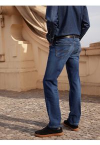 Big-Star - Spodnie jeans męskie Terry 499. Okazja: na co dzień. Stan: obniżony. Kolor: niebieski. Styl: casual #6