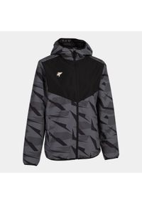 Kurtka przeciwdeszczowa damska z kapturem Joma Explorer. Typ kołnierza: kaptur. Kolor: wielokolorowy, szary, czarny, brązowy. Sport: turystyka piesza #1