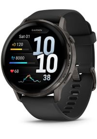 GARMIN - Garmin Venu 4 Smartwatch 45mm schwarz/schiefergrau. Rodzaj zegarka: smartwatch