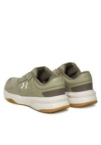 Under Armour Sneakersy UA Edge Leather 3028375 Czarny. Kolor: czarny. Materiał: materiał #2