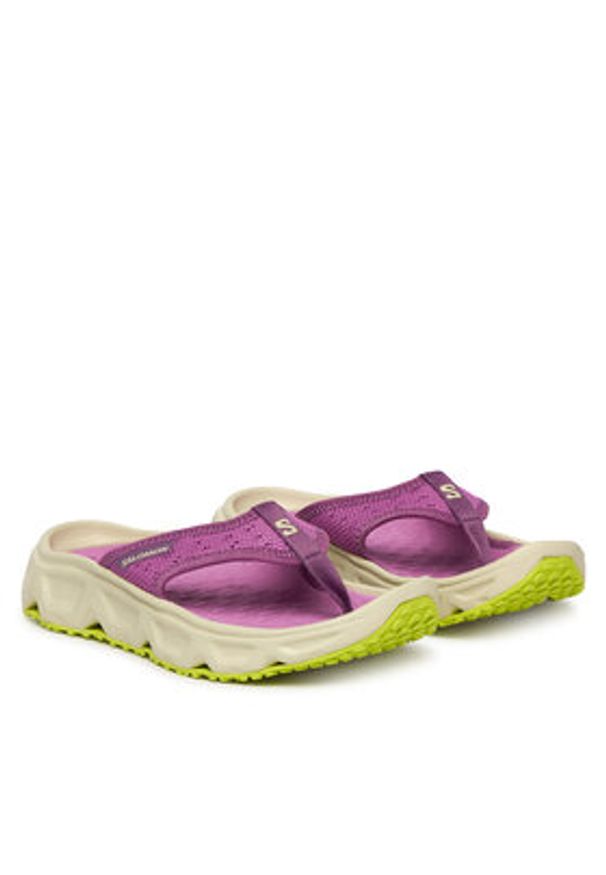 salomon - Salomon Japonki Reelax Break 6.0 L47995400 Fioletowy. Kolor: fioletowy. Materiał: materiał