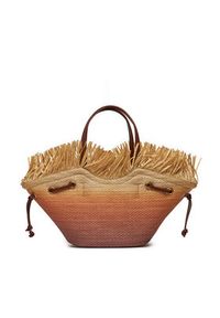 Pinko Torebka Pagoda Small Shopper . PE 24 PLTT 102910 A1R6 Beżowy. Kolor: beżowy #3