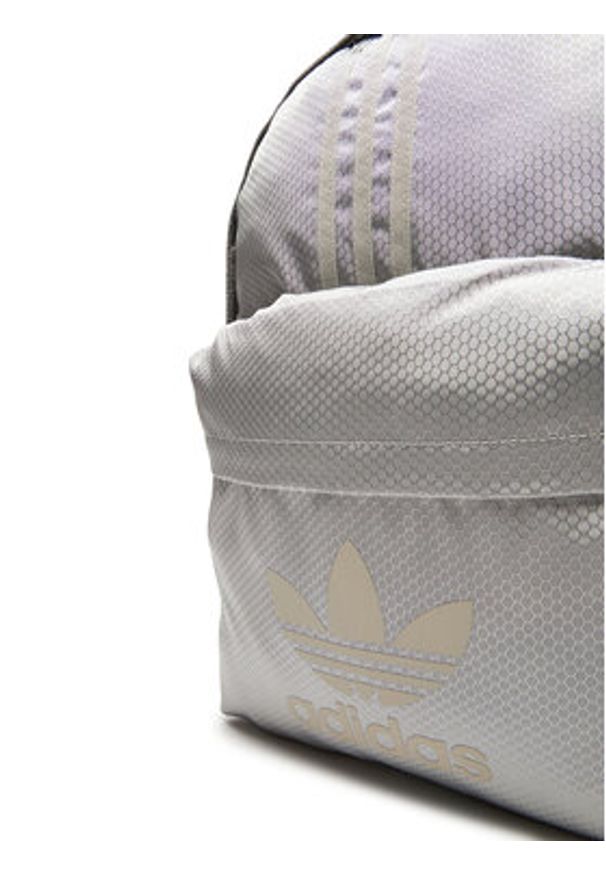 Adidas - adidas Plecak Backpack JJ1987 Szary. Kolor: szary. Materiał: materiał