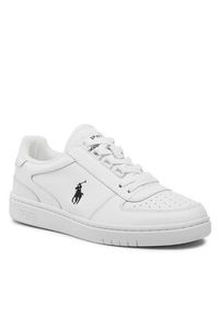 Polo Ralph Lauren Sneakersy Polo Crt Pp 809885817002 Biały. Kolor: biały. Materiał: skóra