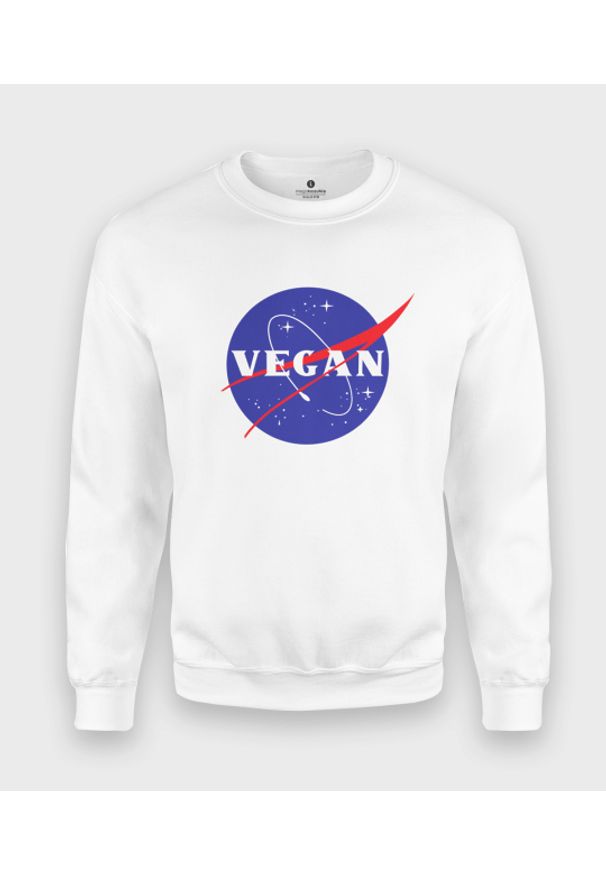MegaKoszulki - Bluza klasyczna NASA Vegan. Styl: klasyczny