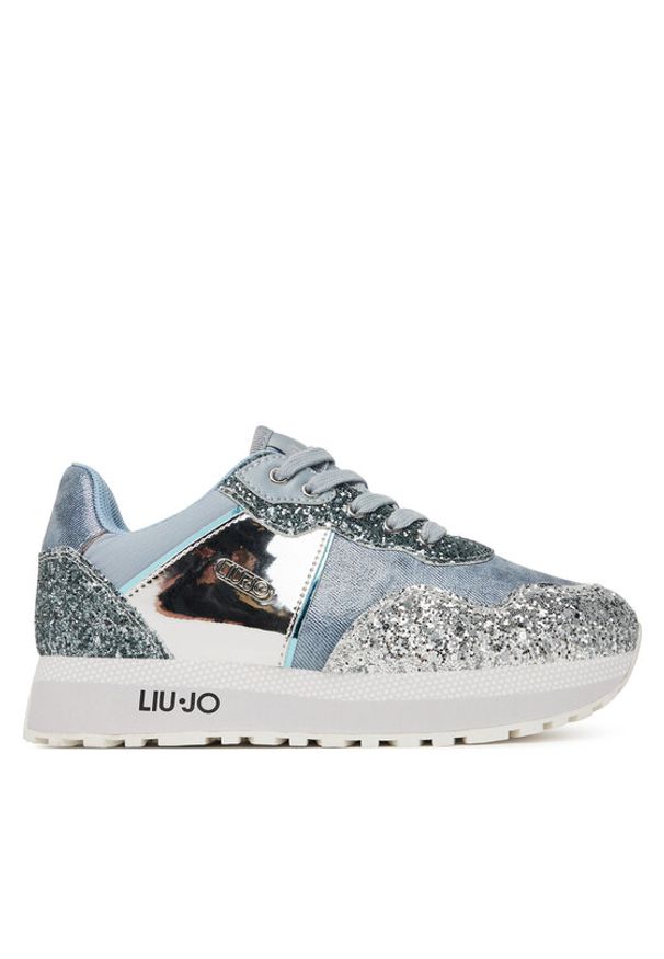 Liu Jo Sneakersy Maxi Wonder 923 4A5307 TX471 Niebieski. Kolor: niebieski. Materiał: materiał
