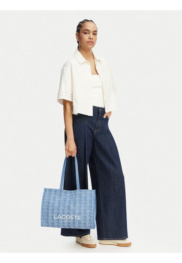 Lacoste Torebka NU5311HK Niebieski. Kolor: niebieski