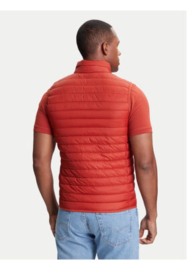 United Colors of Benetton - United Colors Of Benetton Kamizelka 2TWDUJ00P Czerwony Regular Fit. Kolor: czerwony. Materiał: syntetyk