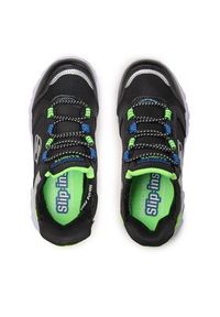 skechers - Skechers Sneakersy Odelux 403843L/BKLM Czarny. Kolor: czarny. Materiał: materiał #3