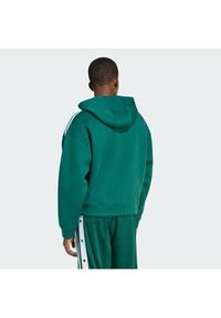 Adidas - adidas Bluza adicolor Spacer KD4085 Zielony Loose Fit. Okazja: na spacer. Kolor: zielony. Materiał: bawełna #4