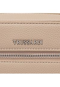 Trussardi Jeans - Trussardi Torebka New Lily Camera Bag 75B01421 Beżowy. Kolor: beżowy. Materiał: skórzane