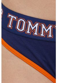 TOMMY HILFIGER - Tommy Hilfiger Figi kolor granatowy. Kolor: niebieski. Materiał: włókno, materiał #4