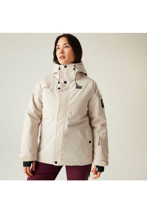 DARE 2B - Ski Life Damska kurtka narciarska. Kolor: beżowy. Sezon: zima. Sport: narciarstwo