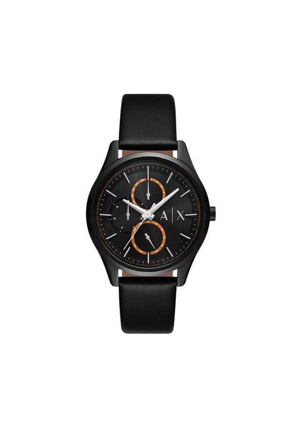 Armani Exchange Zegarek Dante AX1886 Czarny. Kolor: czarny