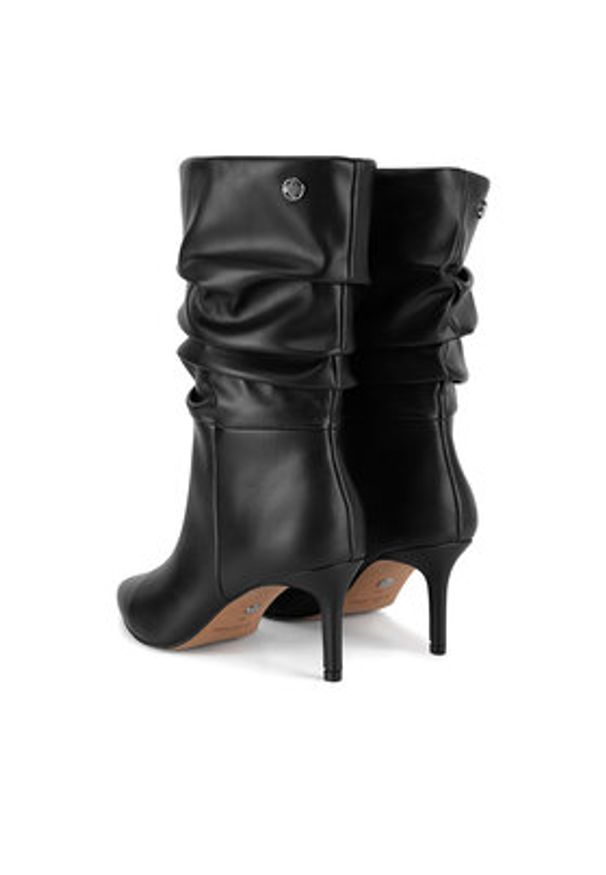 Nine West Botki WFA2786-1 Czarny. Kolor: czarny. Materiał: skóra