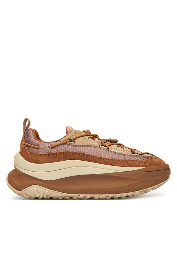 Sneakersy Moon Boot. Kolor: brązowy