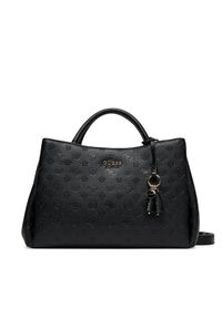 Guess Torebka Phoebe HWPD96 65070 Czarny. Kolor: czarny. Materiał: skórzane