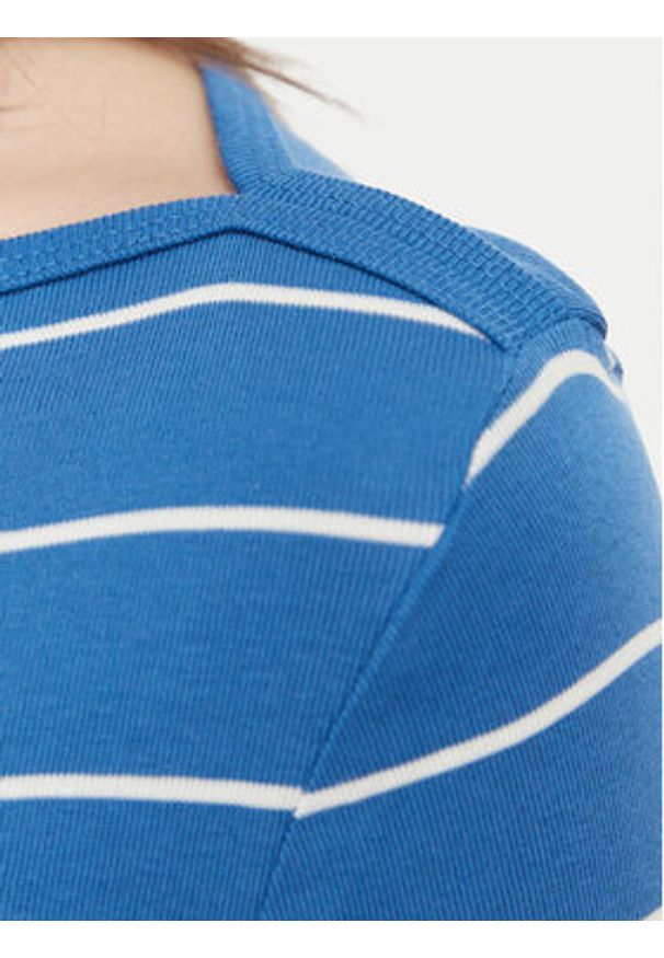 TOMMY HILFIGER - Tommy Hilfiger Bluzka New Cody WW0WW40589 Niebieski Slim Fit. Kolor: niebieski. Materiał: bawełna