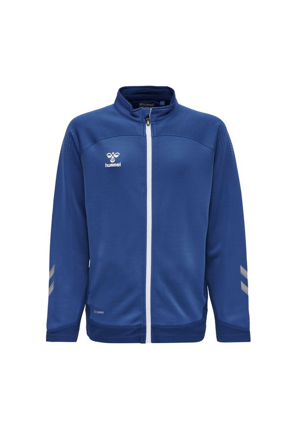 Kurtka dziecięca zapinana na zamek Hummel hmlLEAD poly. Kolor: niebieski. Sport: fitness, piłka ręczna