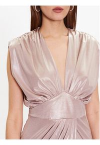 Rinascimento Sukienka koktajlowa CFC0113001003 Beżowy Slim Fit. Kolor: beżowy. Materiał: syntetyk. Styl: wizytowy #2