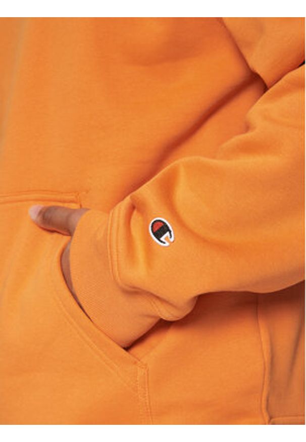 Champion Bluza 220274 Pomarańczowy Relaxed Fit. Kolor: pomarańczowy. Materiał: syntetyk