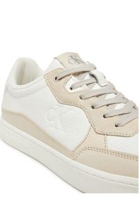 Calvin Klein Jeans Sneakersy Classic Cupsole Mg Wmm YM0YM01153 Biały. Kolor: biały. Materiał: skóra #6
