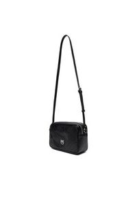 Pinko - PINKO Torebka Carrie Camera Bag Classic Al 25-26 PLTT 104336 A2JC Czarny. Kolor: czarny. Materiał: skórzane