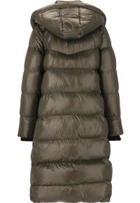 Damska długa kurtka Whistler Lakewood. Kolor: wielokolorowy, czarny, zielony. Długość: długie. Sport: turystyka piesza #2