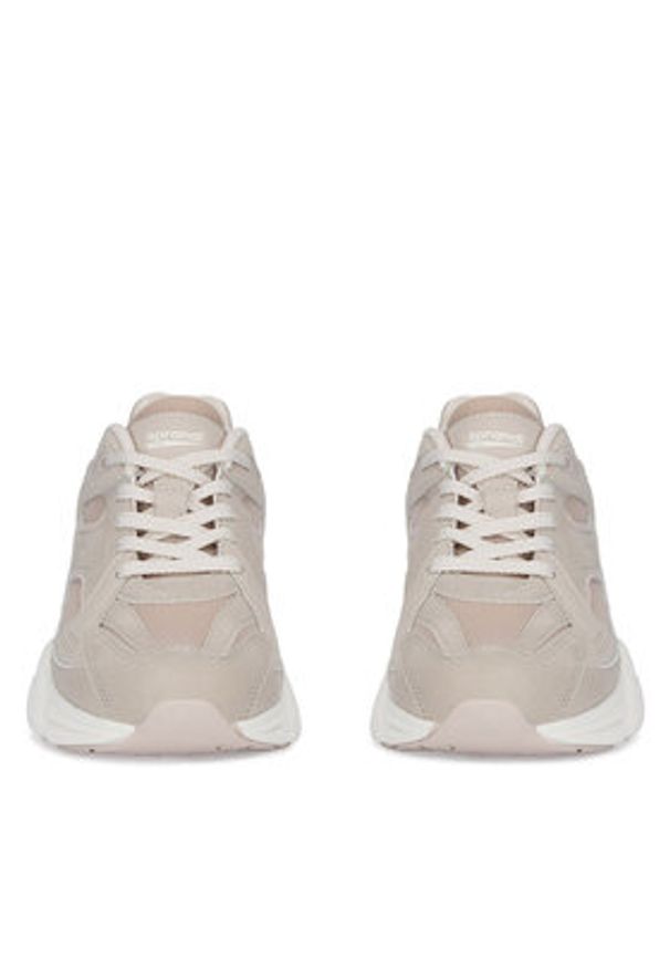 Sprandi Sneakersy A24R0336A-1 Beżowy. Kolor: beżowy. Materiał: materiał