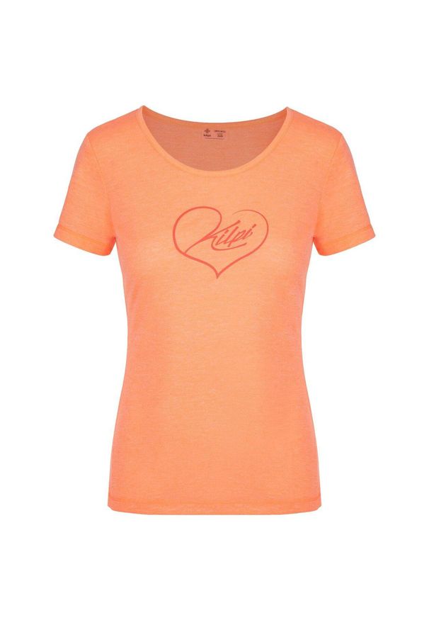 Damska koszulka outdooroowa Kilpi GAROVE-W. Kolor: różowy, wielokolorowy, pomarańczowy