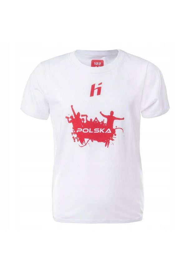 Huari - T-shirt Dziecięca Poland Fan. Kolor: czerwony, wielokolorowy, biały