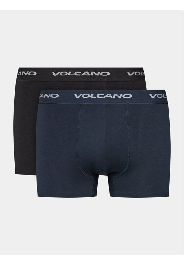 Volcano Komplet 2 par bokserek U-Boxer M29278-W24 Granatowy. Kolor: niebieski. Materiał: bawełna