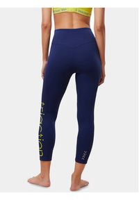 Triumph Legginsy Cardio RTW 7/8 High Waist Leggings Logo 10215957 Granatowy Slim Fit. Stan: podwyższony. Kolor: niebieski. Materiał: syntetyk #4