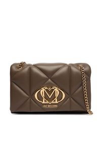 Love Moschino - LOVE MOSCHINO Torebka JC4041PP1OLC0203 Brązowy. Kolor: brązowy. Materiał: skórzane #2