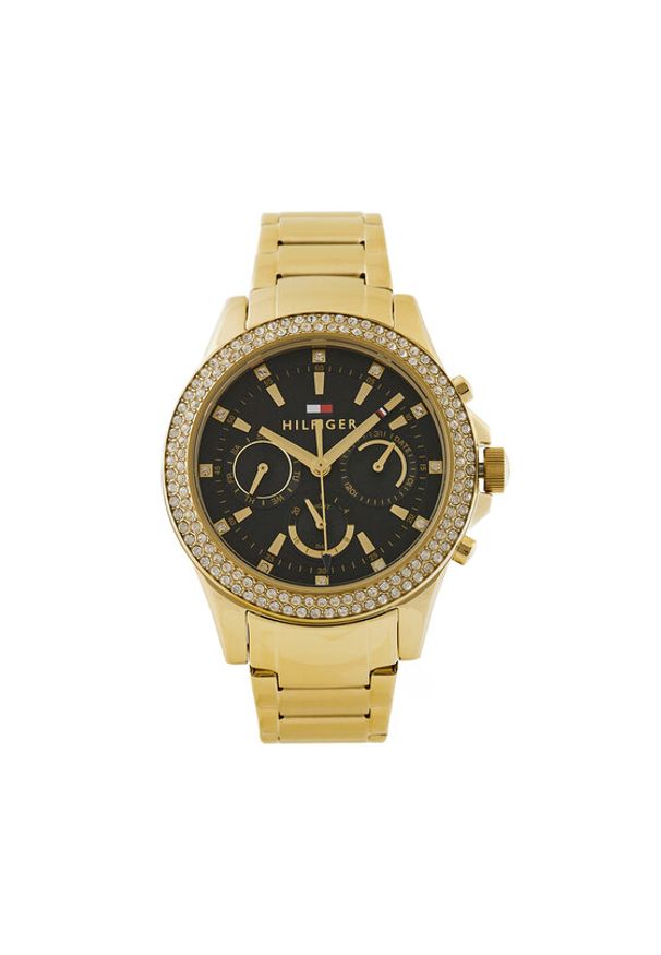 TOMMY HILFIGER - Tommy Hilfiger Zegarek Haven 1782676 Złoty. Kolor: złoty