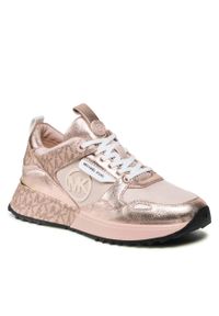 Sneakersy MICHAEL Michael Kors Theo Trainer 43R2THFP5D Soft Pink. Kolor: różowy. Materiał: skóra