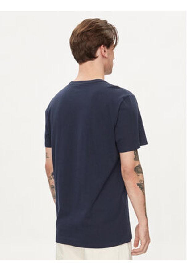 GAP - Gap T-Shirt 471777-09 Granatowy Regular Fit. Kolor: niebieski. Materiał: bawełna