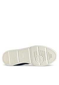 Geox Sneakersy D Meleda D55UGA 05422 C4002 Granatowy. Kolor: niebieski. Materiał: skóra