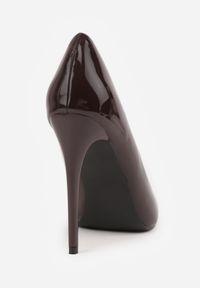 Born2be - Brązowe Szpilki Arelde. Okazja: na co dzień. Kolor: brązowy. Materiał: jeans. Obcas: na szpilce. Styl: casual, elegancki, klasyczny #2