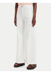 Guess Jeansy W6GA1C D0708 Kremowy Wide Leg. Kolor: kremowy #1