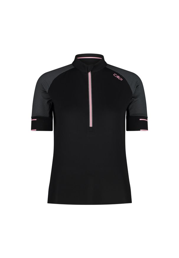 Damski jersey CMP. Kolor: wielokolorowy, szary, czarny. Materiał: jersey. Sport: kolarstwo