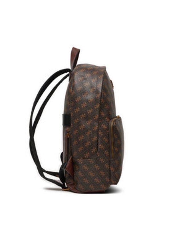 Guess Plecak HMEVZL P3406 Brązowy. Kolor: brązowy. Materiał: skóra
