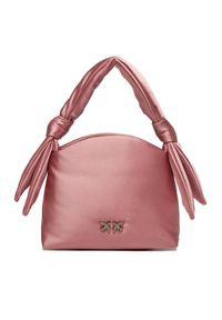 Pinko - Torebka PINKO. Kolor: różowy
