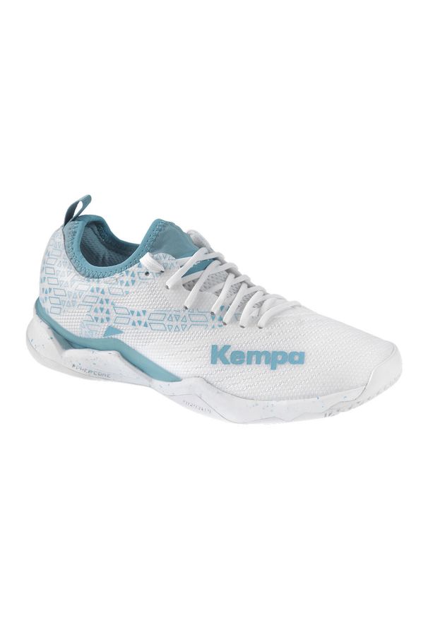 KEMPA - Damskie buty halowe Kempa Wing Lite 2.0 Game Changer. Kolor: niebieski, wielokolorowy, biały. Sport: piłka ręczna