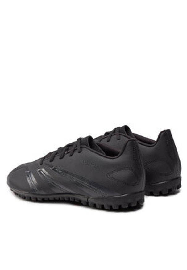 Adidas - adidas Buty do piłki nożnej Predator 24 Club Turf Boots IG5458 Czarny. Kolor: czarny. Materiał: skóra